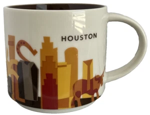 Tazza da caffè Starbucks-You Are Here Collector Series 2015 Houston 14 oz, usata - Foto 1 di 15