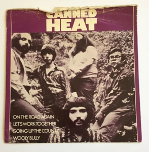 CANNED HEAT - 7"EP - "ON THE ROAD AGAIN" - 1976- UNITED ARTISTS UK - REM-407 - Picture 1 of 4