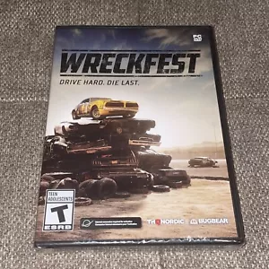Wreckfest Drive Hard Die Last For (PC DVD Game) Computer Brand New STEAM - Picture 1 of 2