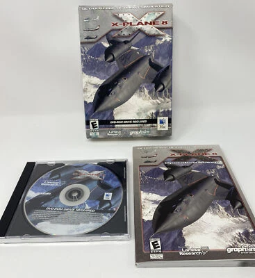 X-PLANE 8 Flight Simulator Mac OS X Graphsim Entertainment X Plane - Image 1 of 4