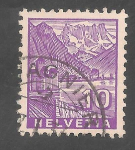Switzerland #221 (A48) VF USED - 1934 10c Chillon Castle - Picture 1 of 1
