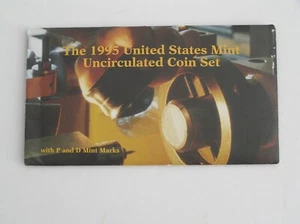 2 sets 1995 United States Mint Uncirculated Coins, P&D 10 Coin OGP - Bild 1 von 2