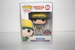 Funko POP! Dustin Television Stranger Things Vinyl #804 Special Edition Sticker - Picture 1 of 6