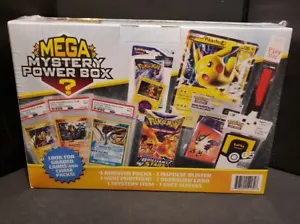 POKEMON CHRISTMAS/HOLIDAY EDITION 2022 MEGA MYSTERY POWER BOX MEIJER EXCLUSIVE - Picture 1 of 2