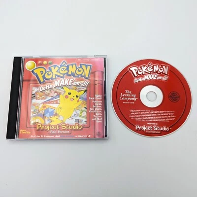 Pokemon Project Studio: Red Version, Gotta Make 'Em All - Jewel Case - PC CD-ROM - Image 1 of 3