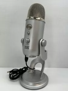 Blue THX Certified Condenser Microphone Silver Pro Studio Mic - Picture 1 of 11
