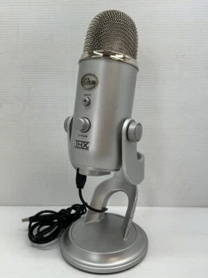 Blue THX Certified Condenser Microphone Silver Pro Studio Mic - Image 1 of 4