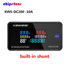 Dc0-200V 10A/50A/100A Shunt Digital Led Voltage Current Temperature Power Meter