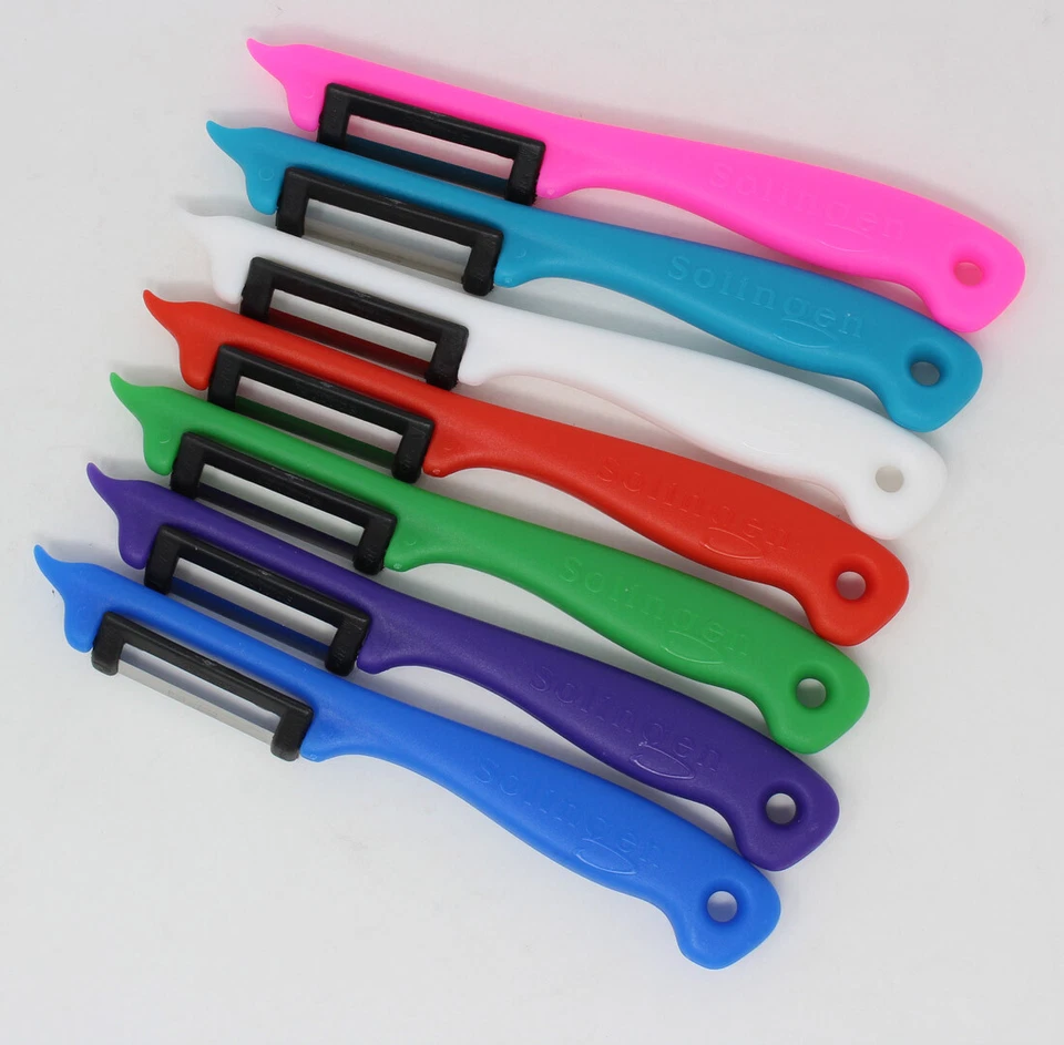 2 Solingen Sparschäler mit Pendelklinge Gemüse Kartoffel Spargel Schäler Neu - Bild 1 von 1