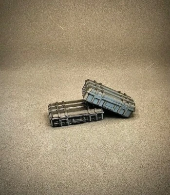 1:24, 1:18 scale utility case, dry box, tool box, scx24, trx4m crawler model  - Image 1 of 4