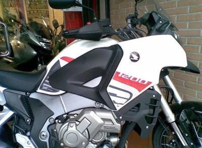 KIT ADESIVI gel PROTEZIONI LATERALI compatibili per MOTO HONDA CROSSTOURER 1200