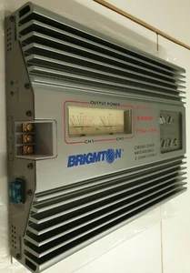 Etapa Vintage car amplifier.old school, BRIGMTON BAP 1021VM 90X2W rms @4ohms.New - Imagen 1 de 12