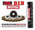 DID JT Chain and Sprocket Kit and Lube to fit Yamaha WR450F Q-V 2003-2006