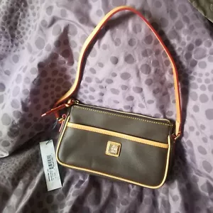 Dooney & Bourke Lola Purse Leather Brown Tmoro NWT Shoulder Bag - Picture 1 of 7