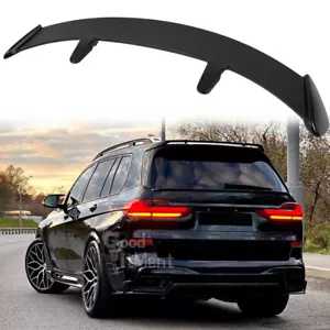 For 2019-2024 X7 G07 M-Sport 52" Rear Window Roof Spoiler Trunk Wing Matte Black - Picture 1 of 17