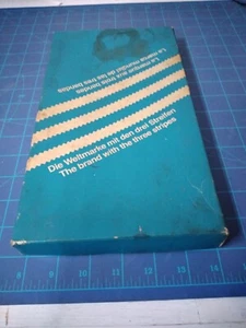 1970's Vintage Adidas Tennis shoe BOX Top ONLY Rare 3 Stripes Collectors 80s EUC - Picture 1 of 20