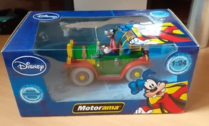 GOOFY Voiture Disney 1/24 Die Cast Métal Collector Série - MOTORAMA / NEUF - Foto 1 di 4