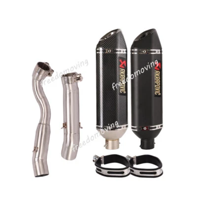 Silenciadores deslizables de tubo de enlace medio LR sistema de escape para Suzuki GSXR1000 2009-2011 Foto 1 de 4