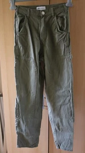 💥ZARA Damenhose khaki Gr 32 (Mädchengr. 158)💥💥XS MEX 22 - Bild 1 von 13