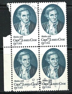US Block of 4 Stamp,Scott# 1732(used) - Picture 1 of 1