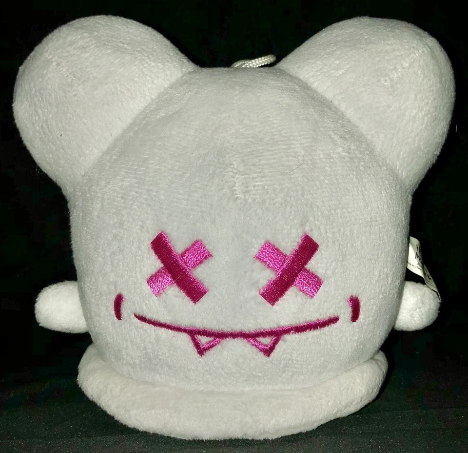 Buff Monster Pink Is Power 5” Plushie Vanilla Ice Cream Scoop Melty Misfits Art - Image 1 of 4