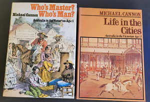Vintage Australia in the Victorian Age 1 & 3 Michael Cannon Life in the Cities