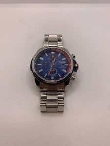 Reloj para hombre Citizen Marvel Spider-Man Eco-Drive cronógrafo esfera azul CA0429/53W - Imagen 1 de 3