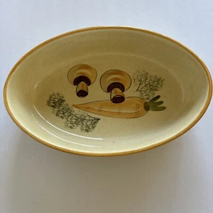Los Angeles Potteries Ovenware Autumn Harvest Casserole Dish Vintage Oval - Picture 1 of 9