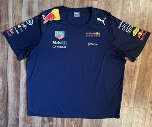 RED BULL RACING F1 SHIRT ASTON MARTIN FORMULA 1 MEN’S PUMA JERSEY SIZE XXL - Picture 1 of 3