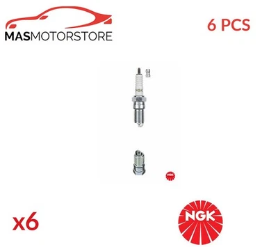 ZÜNDKERZE ZÜNDKERZEN NGK 6466 6PCS A FÜR RENAULT TRAFIC,21,14,30,20,18 - Bild 1 von 4