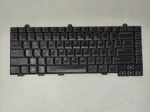 Tastiera funzionante QWERTY DELL ALIENWARE M14X layout INTERNAZIONALE RETROILLUM - Zdjęcie 1 z 2