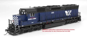 Broadway Limited HO 9818 Montana Rail Link #368 MRL EMD SD45 Diesel Locomotive - Picture 1 of 8