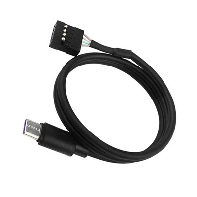 Efficient Data Transfer Cable From 9Pin Motherboards To USB Type C Cable - Image 1 of 4