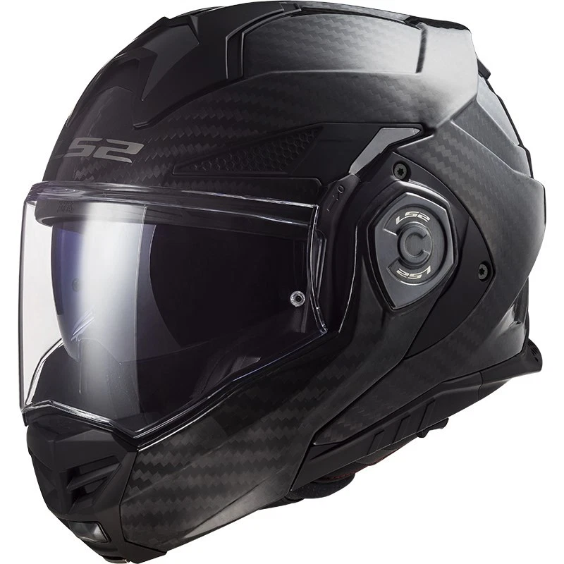 Motorrad LS2 FF901 Advant X Carbon Klapphelm (schwarz Glanz) Gr: XXL (63) - Bild 1 von 1