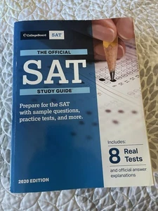 Official SAT Study Guide 2020 Edition by The College Board Paperback - 8 Tests - Picture 1 of 2