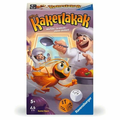 Ravensburger Kakerlakak, Mitbringspiel, Familienspiel, Kinderspiel, ab 5 Jahren - Bild 1 von 4