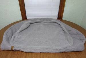 ORVIS FleeceLock Memory Foam Couch Dog Bed Size L Granite Cover Only NEW - Picture 1 of 5