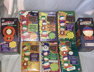 Job Lot Vintage VHS Videos SOUTH PARK Series 1 Volume 1 2 3 5 6 +2.4 6x Bundle - Picture 1 of 4