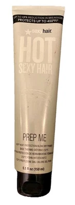 Lo último Sexy Hair Prep Me 450F Protección contra el calor Secado Primer 5.1 OZ Foto 1 de 2