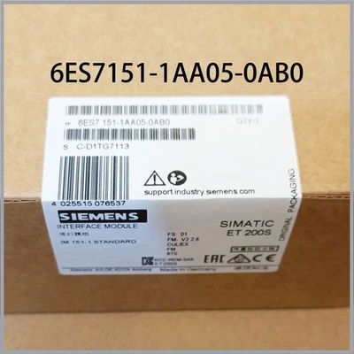 SIEMENS New in box I/O interface module 6ES7151-1AA04-0AB0 6ES7 151-1AA05-0AB0 - Image 1 of 3