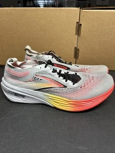 Brooks Running Shoes - 2024 Hyperion Elite 4 Illusion Blue Orange - Sz 12D Mens - Picture 1 of 7