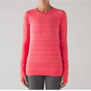 Lululemon Damen Rosa Oberteil Langarm 8/10 - Bild 1 von 9