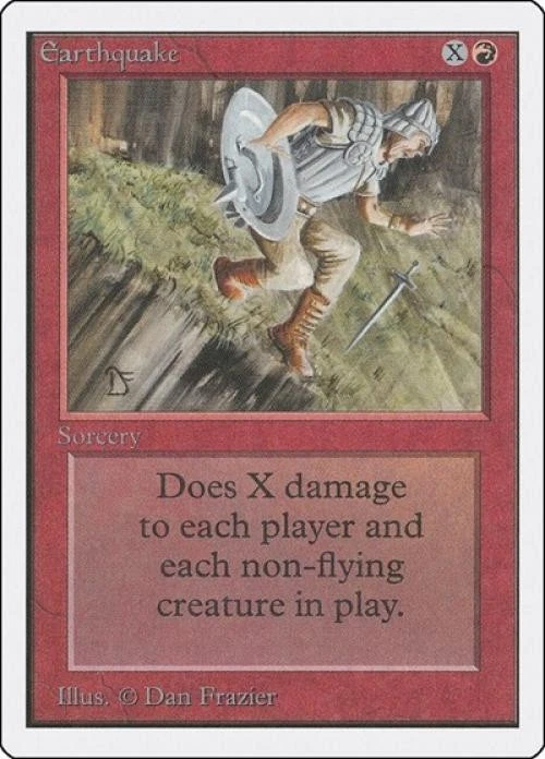 MTG English Earthquake Light Play Normal Unlimited - Image 1 of 1