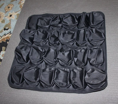 Cojín de viaje inflable de apoyo Sondur para adultos negro SIN PROBAR sin bomba nuevo Foto 1 de 2