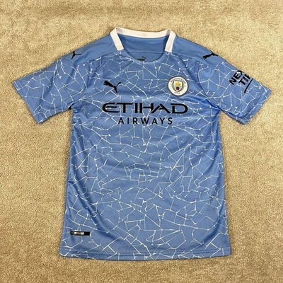 Camiseta de fútbol Manchester City Puma Agüero talla pequeña Foto 1 de 4