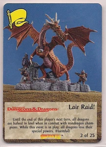 Spellfire 1996 Draconomicon Ultra Rare UR Chase 2/25 Lair Raid! NM - Picture 1 of 1