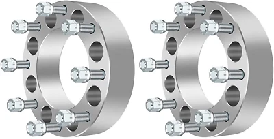 8x170 Wheel Spacers 2" Inch Fits 2003 & Up Ford F-250 F-350 Excursion 14x1.5 2x - Image 1 of 4