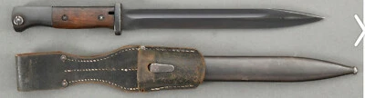 Bayoneta alemana K98 Segunda Guerra Mundial 98k k98K S/238 Durkopp Werke AG Bielefeld Mauser Foto 1 de 4