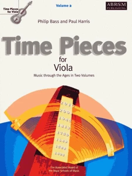 Time Pieces for Viola Vol.2 - Philip Bass & Paul Harris (ABRSM) - Image 1 of 1