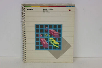 APPLE II APPLE WRITER II FOR IIE ONLY DOS 3.3 BASED MANUAL 030-0505-A - Image 1 of 4